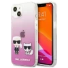 Чехол Karl Lagerfeld Karl and Choupette для iPhone 13 Pink (KLHCP13MCKTRP)
