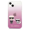 Чохол Karl Lagerfeld Karl and Choupette для iPhone 13 Pink (KLHCP13MCKTRP)