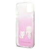 Чохол Karl Lagerfeld Karl and Choupette для iPhone 13 Pink (KLHCP13MCKTRP)