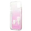 Чехол Karl Lagerfeld Karl and Choupette для iPhone 13 Pink (KLHCP13MCKTRP)