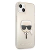 Чохол Karl Lagerfeld Glitter Karl's Head для iPhone 13 mini Gold (KLHCP13SKHTUGLGO)
