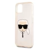Чохол Karl Lagerfeld Glitter Karl's Head для iPhone 13 mini Gold (KLHCP13SKHTUGLGO)