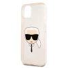 Чехол Karl Lagerfeld Glitter Karl's Head для iPhone 13 Gold (KLHCP13MKHTUGLGO)