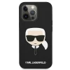 Чехол Karl Lagerfeld Karl's Head для iPhone 13 Pro Black (KLHCP13LSLKHBK)
