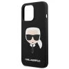 Чехол Karl Lagerfeld Karl's Head для iPhone 13 Pro Max Black (KLHCP13XSLKHBK)