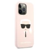 Чехол Karl Lagerfeld Silicone Karl`s Head для iPhone 13 | 13 Pro Light Pink (KLHCP13LSLKHLP)