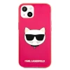 Чохол Karl Lagerfeld Glitter Choupette Fluo для iPhone 13 mini Pink (KLHCP13SCHTRP)