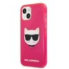 Чохол Karl Lagerfeld Glitter Choupette Fluo для iPhone 13 Pink (KLHCP13MCHTRP)