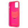 Чехол Karl Lagerfeld Glitter Choupette Fluo для iPhone 13 Pink (KLHCP13MCHTRP)