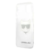 Чохол Karl Lagerfeld Saffiano Choupette Head для iPhone 13 mini Transparent (KLHCP13SCTR)