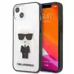 Чохол Karl Lagerfeld Iconic Karl для iPhone 13 mini Transparent (KLHCP13SHIKCK)
