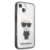 Чехол Karl Lagerfeld Iconic Karl для iPhone 13 mini Transparent (KLHCP13SHIKCK)