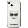 Чехол Karl Lagerfeld Iconic Choupette для iPhone 13 mini Transparent (KLHCP13SHCHCK)