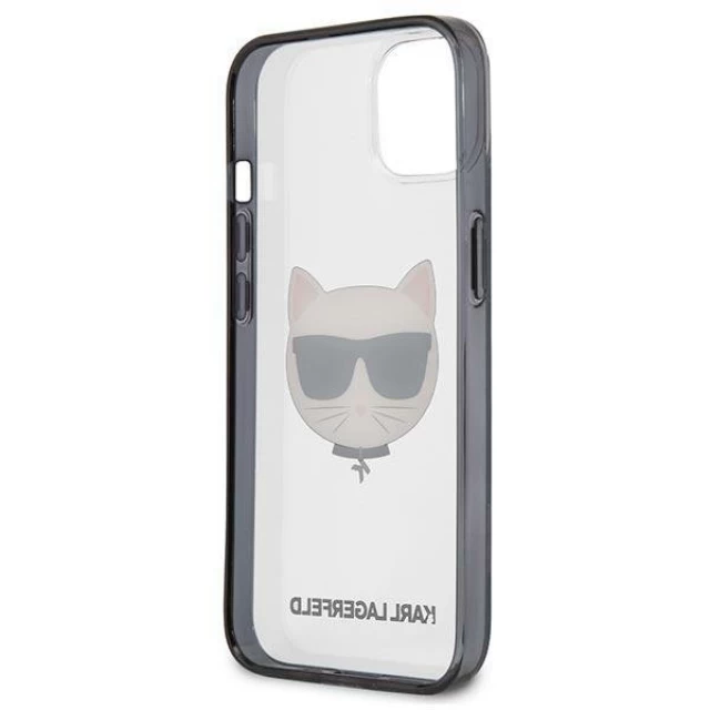 Чохол Karl Lagerfeld Iconic Choupette для iPhone 13 mini Transparent (KLHCP13SHCHCK)