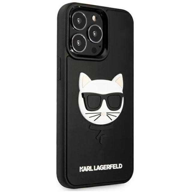 Чохол Karl Lagerfeld 3D Choupette для iPhone 13 Pro Black (KLHCP13LCH3DBK)