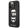 Чохол Karl Lagerfeld Saffiano Iconic Karl and Choupette для iPhone 13 Pro Black (KLHCP13LSAKICKCBK)