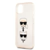 Чохол Karl Lagerfeld Glitter Karl's and Choupette для iPhone 13 mini Gold (KLHCP13SKCTUGLGO)