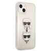 Чохол Karl Lagerfeld Glitter Karl's and Choupette для iPhone 13 Gold (KLHCP13MKCTUGLGO)