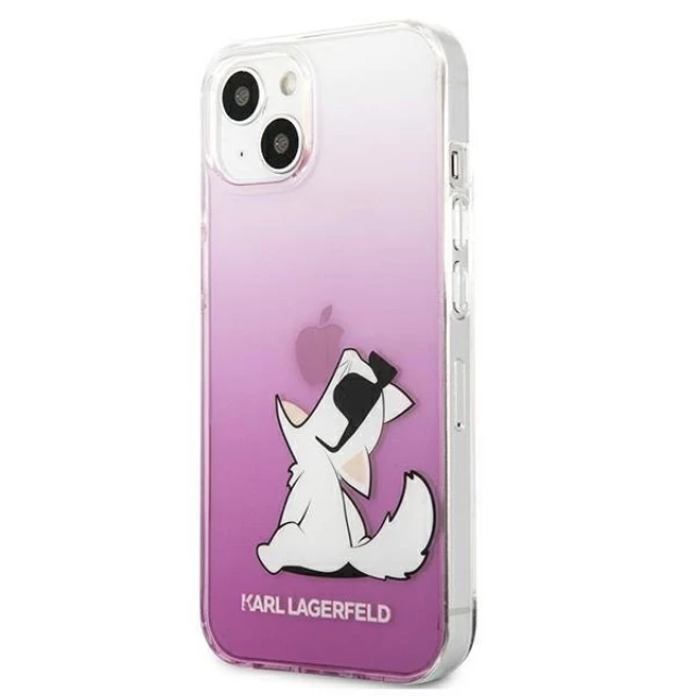 Чехол Karl Lagerfeld Choupette Fun для iPhone 13 mini Pink (KLHCP13SCFNRCPI)