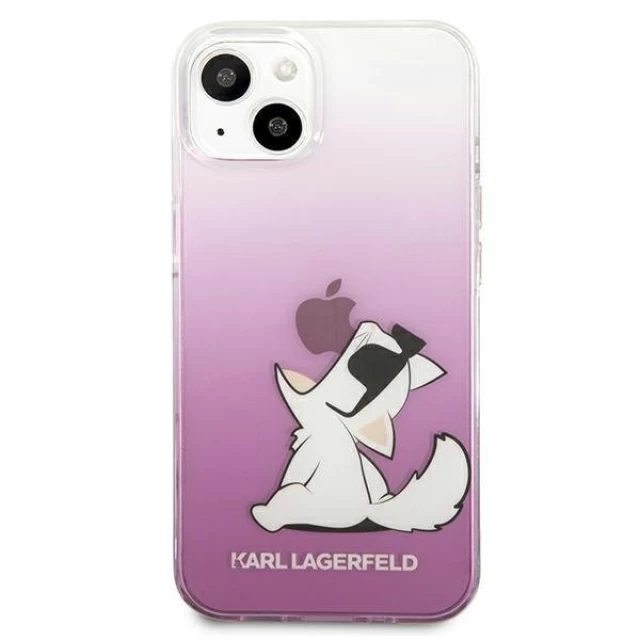 Чохол Karl Lagerfeld Choupette Fun для iPhone 13 mini Pink (KLHCP13SCFNRCPI)