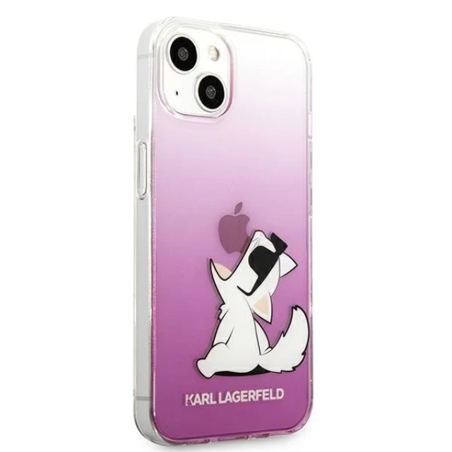 Чохол Karl Lagerfeld Choupette Fun для iPhone 13 mini Pink (KLHCP13SCFNRCPI)