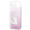 Чохол Karl Lagerfeld Choupette Fun для iPhone 13 mini Pink (KLHCP13SCFNRCPI)