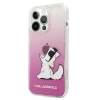 Чехол Karl Lagerfeld Choupette Fun для iPhone 13 Pro Pink (KLHCP13LCFNRCPI)