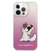 Чехол Karl Lagerfeld Choupette Fun для iPhone 13 Pro Pink (KLHCP13LCFNRCPI)