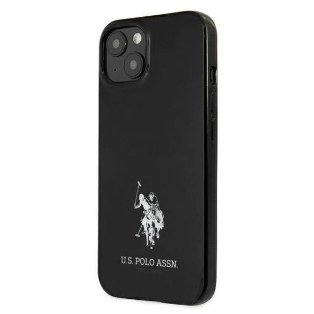 Чохол U.S. Polo Assn Horses Logo для iPhone 13 Black (USP000120)