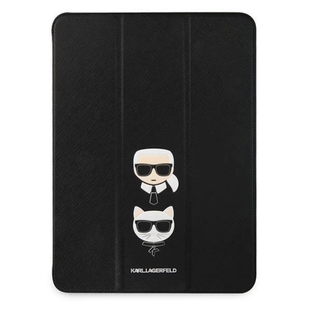 Чехол Karl Lagerfeld Saffiano Karl &Choupette для iPad Pro 11 2021 Black (KF000719-0)