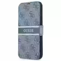 Чехол Guess 4G Stripe для iPhone 13 mini Blue (GUBKP13S4GDBL)