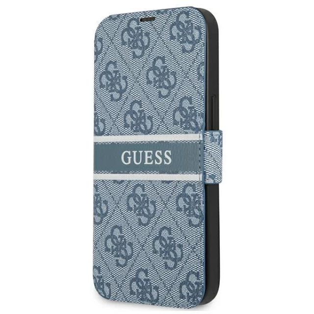 Чехол Guess 4G Stripe для iPhone 13 Blue (GUBKP13M4GDBL)