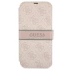 Чохол Guess 4G Stripe для iPhone 13 Pro Pink (GUBKP13L4GDPI)