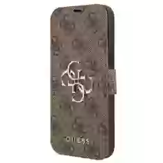 Чехол Guess 4G Big Metal Logo для iPhone 13 mini Brown (GUBKP13S4GMGBR)