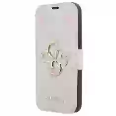 Чехол Guess 4G Big Metal Logo для iPhone 13 mini Pink (GUBKP13S4GMGPI)
