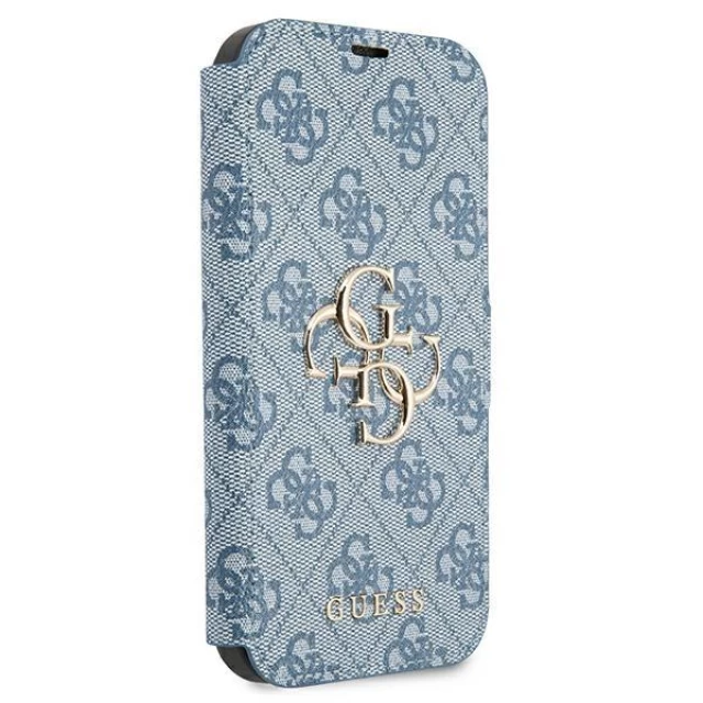 Чохол Guess 4G Big Metal Logo для iPhone 13 mini Blue (GUBKP13S4GMGBL)