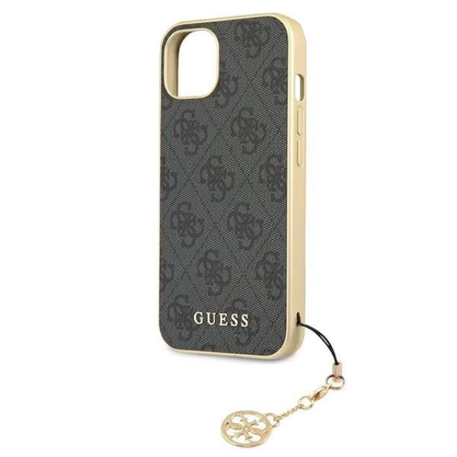 Чохол Guess Charms Collection для iPhone 13 mini Grey (GUHCP13SGF4GGR)