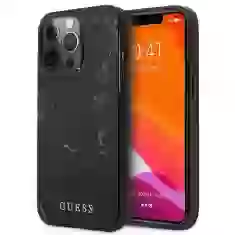 Чохол Guess Marble для iPhone 13 Pro Black (GUHCP13LPCUMABK)