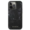 Чохол Guess Marble для iPhone 13 Pro Black (GUHCP13LPCUMABK)