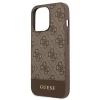 Чехол Guess Stripe Collection для iPhone 13 Pro Brown (GUHCP13LG4GLBR)