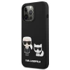 Чохол Karl Lagerfeld Karl and Choupette для iPhone 13 Pro Black with MagSafe (KLHMP13LSSKCK)