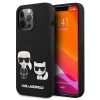 Чохол Karl Lagerfeld Karl and Choupette для iPhone 13 Pro Max Black with MagSafe (KLHMP13XSSKCK)