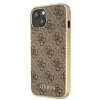 Чехол Guess 4G Collection для iPhone 13 Brown with MagSafe Brown (GUHMP13MG4GB)