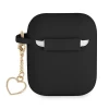 Чохол Guess Silicone Charm Collection для AirPods 2/1 Black (GUA2LSCHSK)