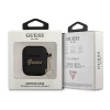 Чехол Guess Silicone Charm Collection для AirPods 2/1 Black (GUA2LSCHSK)