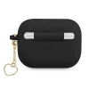 Чохол Guess Silicone Charm Collection для AirPods Pro Black (GUAPLSCHSK)
