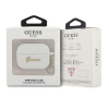Чохол Guess Silicone Charm Collection для AirPods Pro White (GUAPLSCHSH)