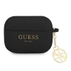 Чохол Guess Silicone Charm Collection для AirPods Pro Black (GUAPLSC4EK)