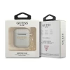 Чохол для навушників Guess Silicone Charm Collection для AirPods Grey (GUA2LSC4EG)