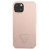 Чохол Guess Saffiano Triangle Logo для iPhone 13 mini Pink (GUHCP13SPSATLP)